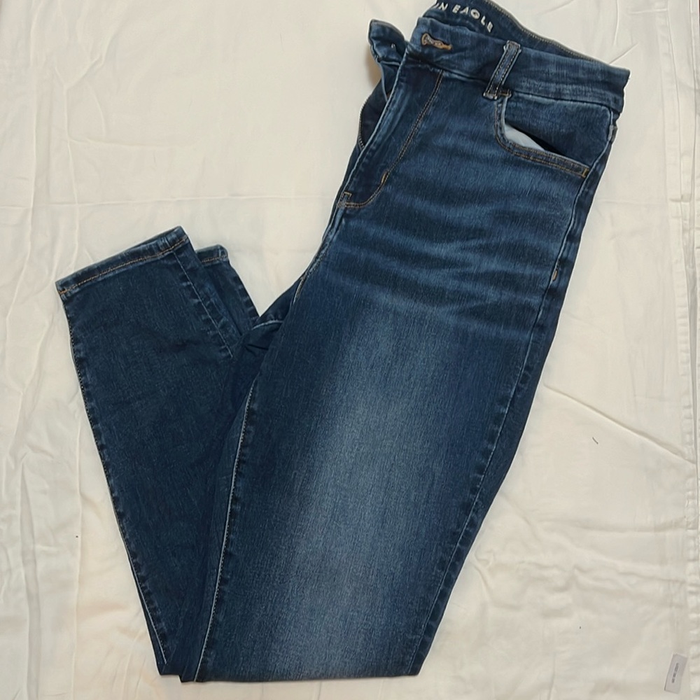 American Eagle size 12 Regular high-rise jeggings.